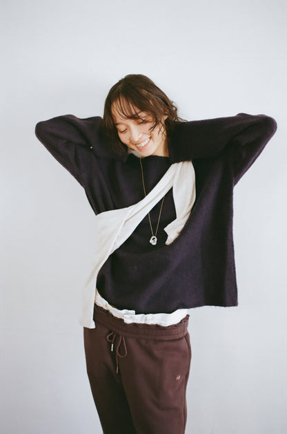 Off to the Moon knit sweater