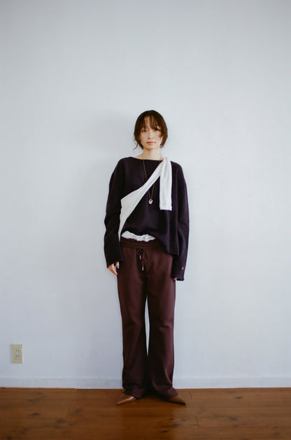 Off to the Moon knit sweater