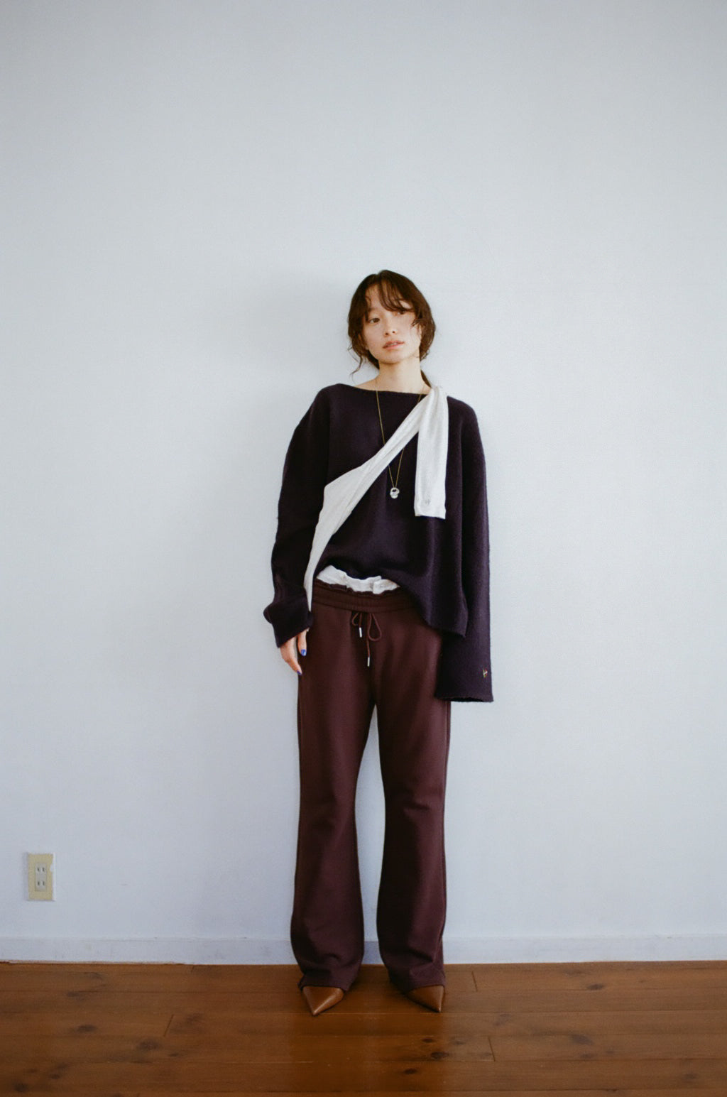 Off to the Moon knit sweater