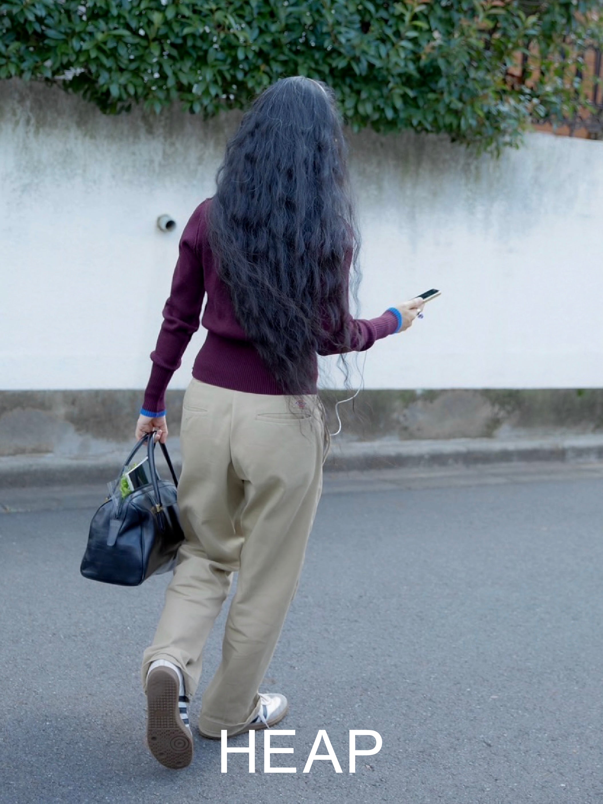 HEAP / がんばりやさん.com track jacket / pansy がんばりやさん.com track jacket – HEAP