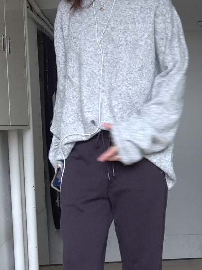 Off to the Moon knit sweater