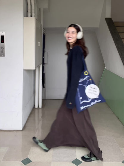 Off to the Moon knit sweater